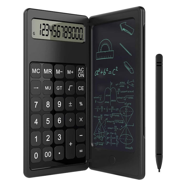 Calculator stiintific, Cu tableta pentru scris, Negru