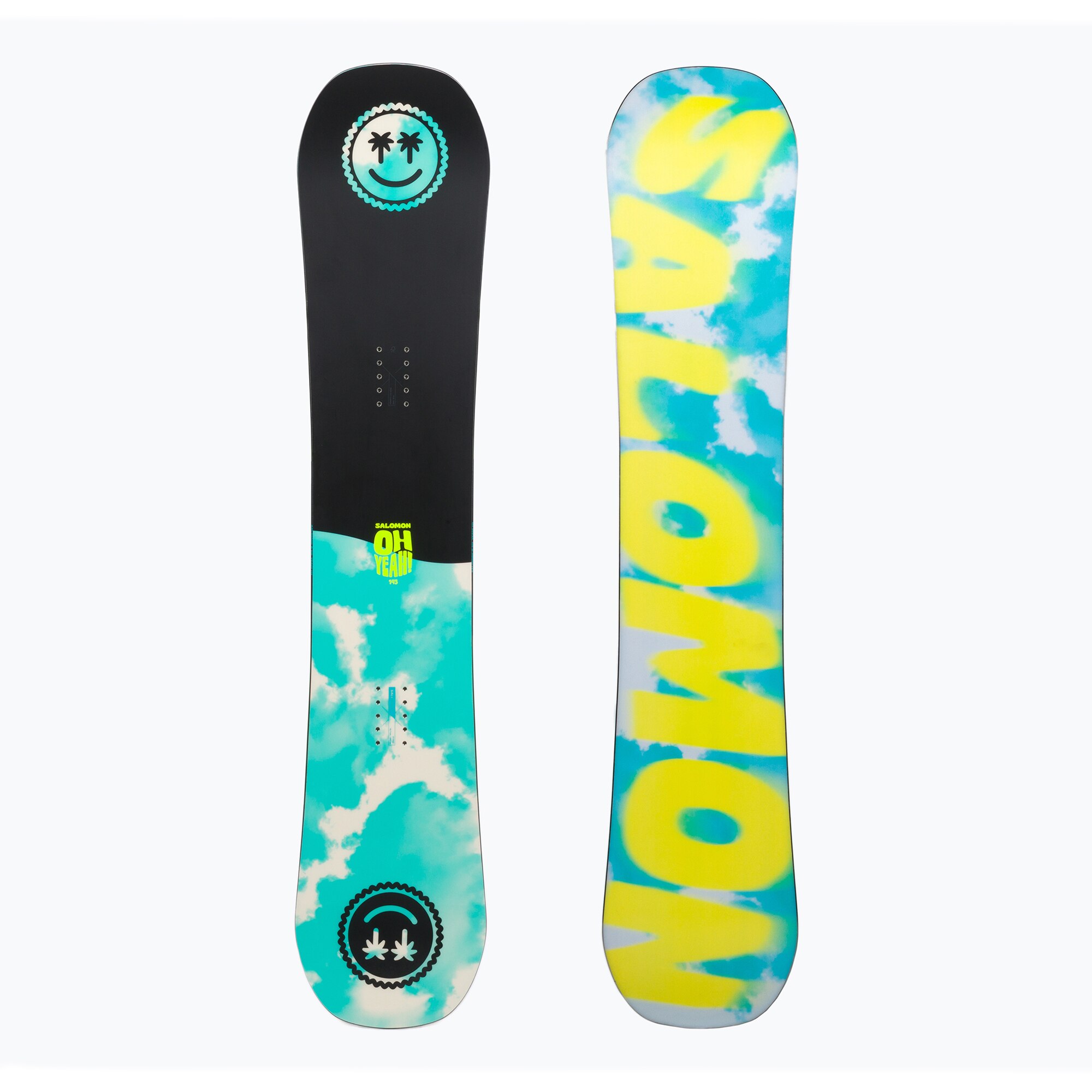Placa snowboard femei, Salomon, Oh Yeah, Freestyle, Fibra de