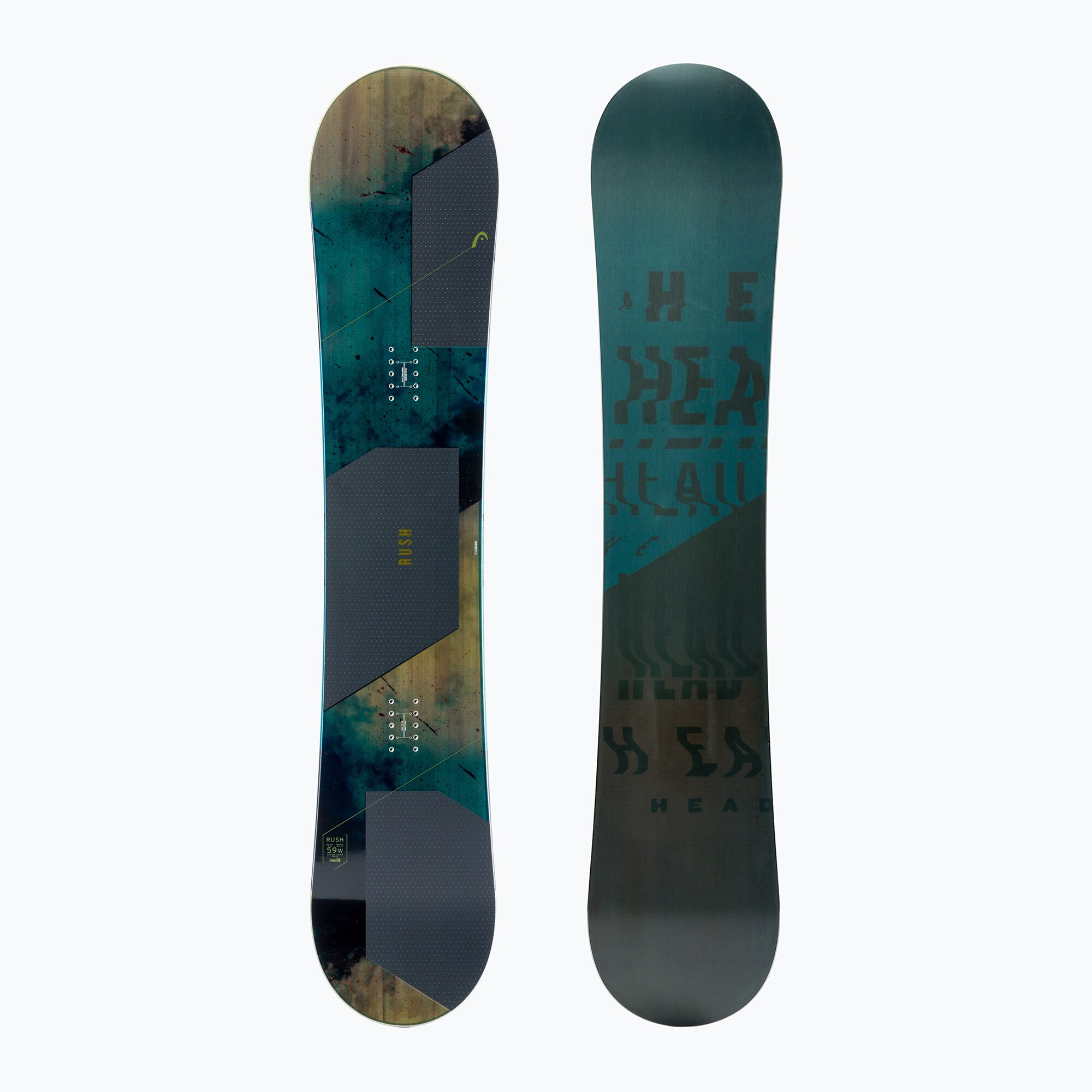 Snowboard, HEAD, Lemn, 156 cm, Albastru eMAG.ro