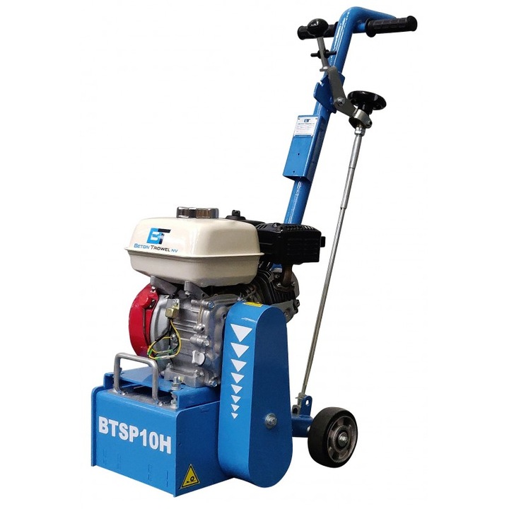 Scarificator beton BTSP10H, motor Honda GX160, putere 5.5CP, latime de frezare 200mm