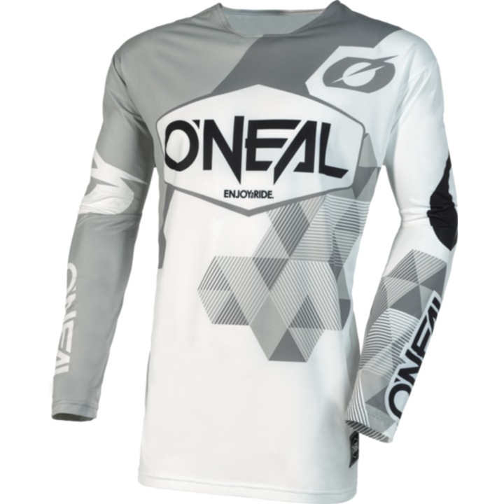 Bluza motocross O'neal mayhem covert V.23 Alb/Gri, XXL