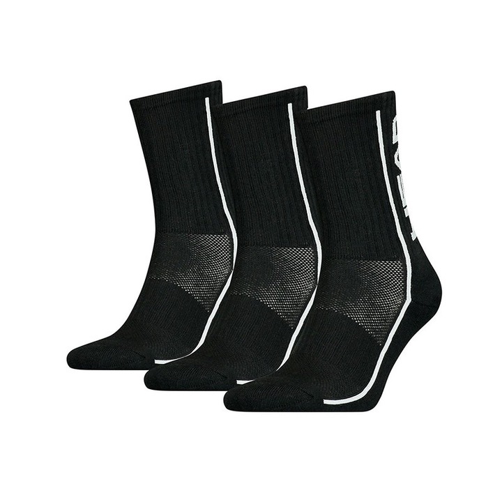 3 pár Head Performance zokni készlet 791011001-005, férfi, fekete