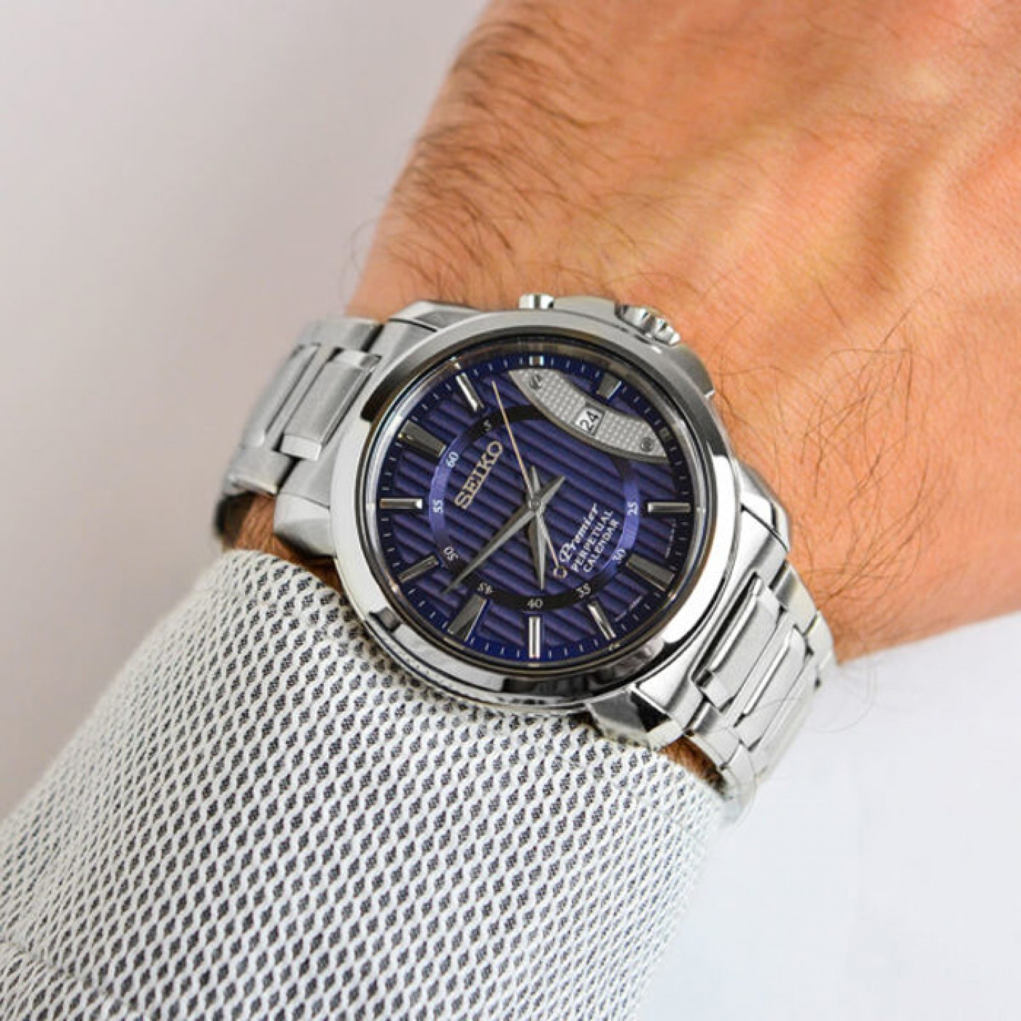 Seiko Perpetual Calendar Seiko Premier Snq157p1 Seiko Premier