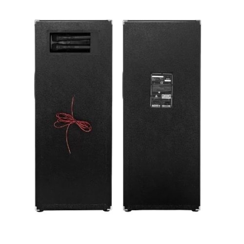 Set Boxe Active Profesionale, JRH 2025, Putere 2000 W, 5 Band Graphic Equalizer, Microfoane Wireless, Conectivitate Bluetooth
