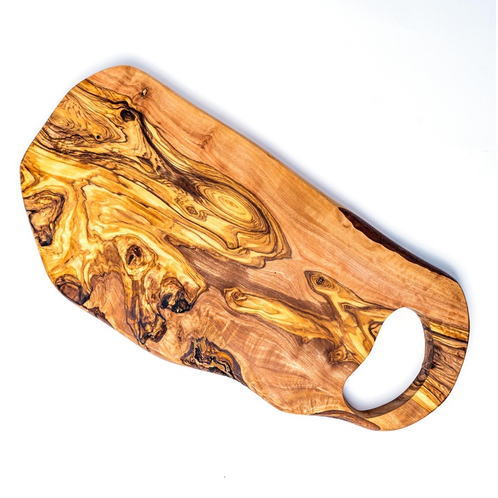 Tocator Toscana din lemn de maslin 40 cm