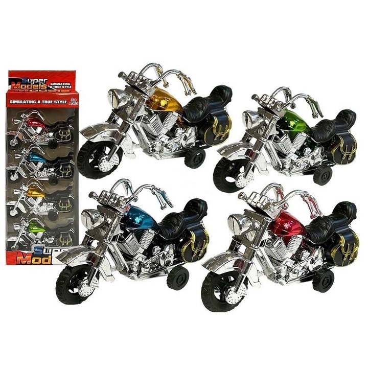 Motorkerékpár mozgásban 4 darabos készlet 5902