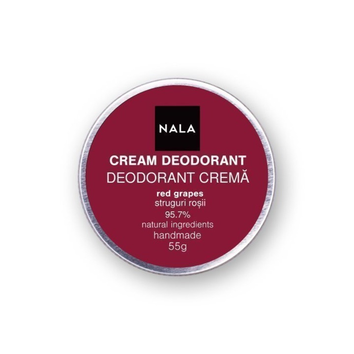 Крем-дезодорант NALA, червено грозде, 55 гр