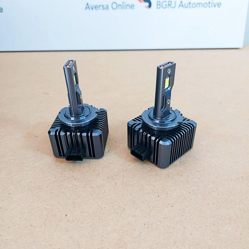 Комплект от 2 led крушки D3S, ксенон led преобразуване, 6500K, 10000lm ...