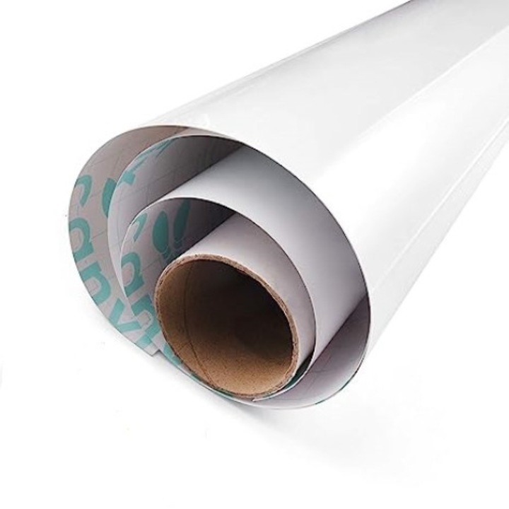 Tabla alba pentru markere, autoadeziva, 200x120, premium