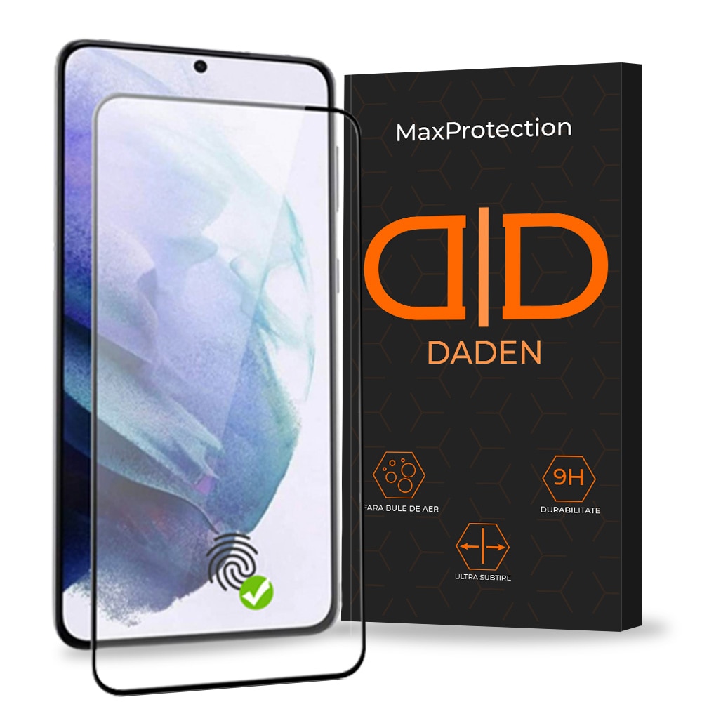 Folie Sticla Daden MaxProtection pentru Samsung S23, Full Cover, Protectie Profesionala, Ultra Rezistenta