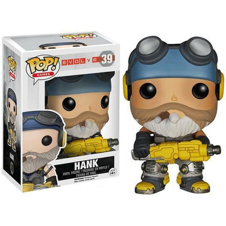 Funko POP! Evolve Hank 39 szobrocska