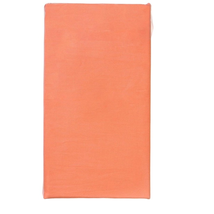 Чаршаф за детска кошара, Bocioland, Памук, 120x60 см, Корал