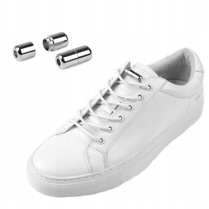 Еластични връзки със самозатягане, Метален край, 2 бр