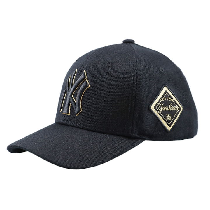 Мъжка шапка New York Yankees, Регулируема, 56-62 см, Черна