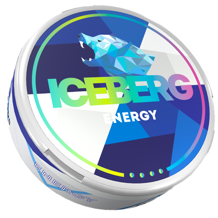 Pouch cu nicotina - Snus Iceberg Energy 100mg