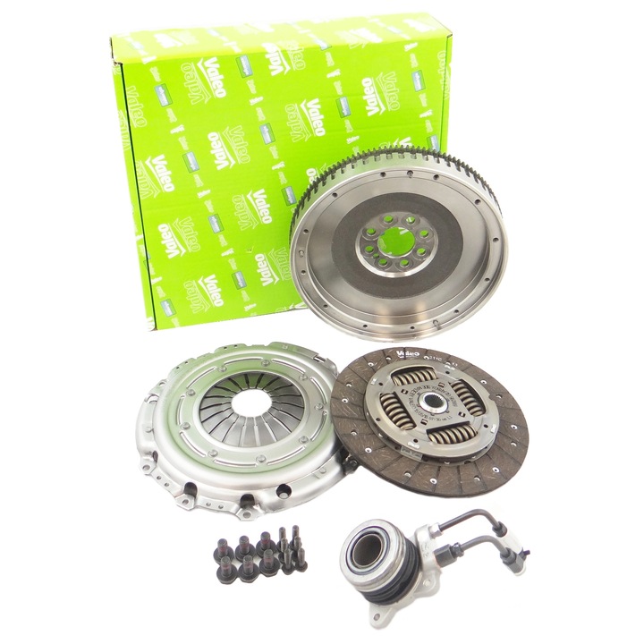 Ambreiaj volant monomasa, VALEO, Compatibil Ford Focus C-MAX 1.6 TDCi 109 CP/Mazda 3 BK Sedan 1.6 DI Turbo