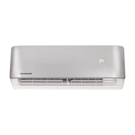 Aparat de aer conditionat Heinner HAC-12CWF-SL Inverter, 12000 BTU, Clasa A++, Wi-Fi Control, Filtru High Density, Display LCD, Auto Restart, Autodiagnoza, Argintiu lucios
