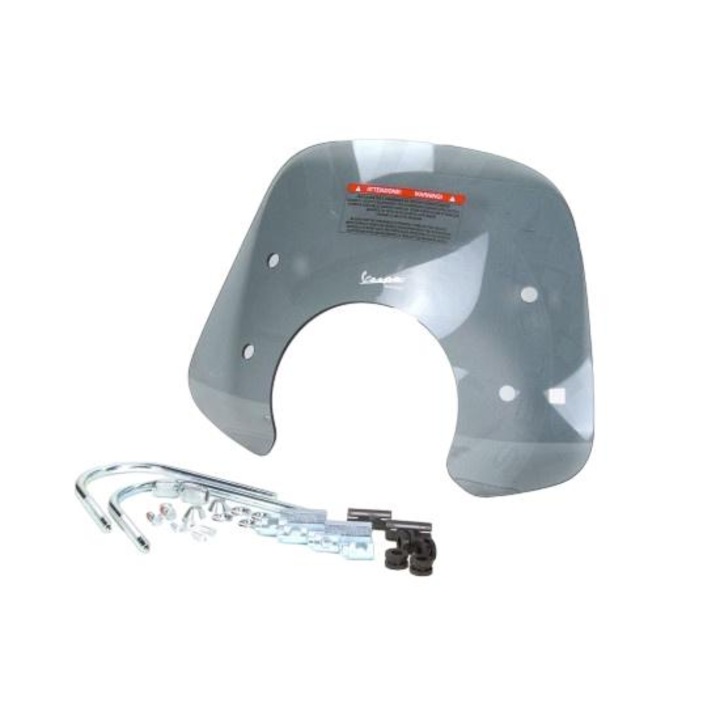 Kit parbriz, Vespa, Compatibil Vespa GTS 125 - 300/E4/E5, Gri