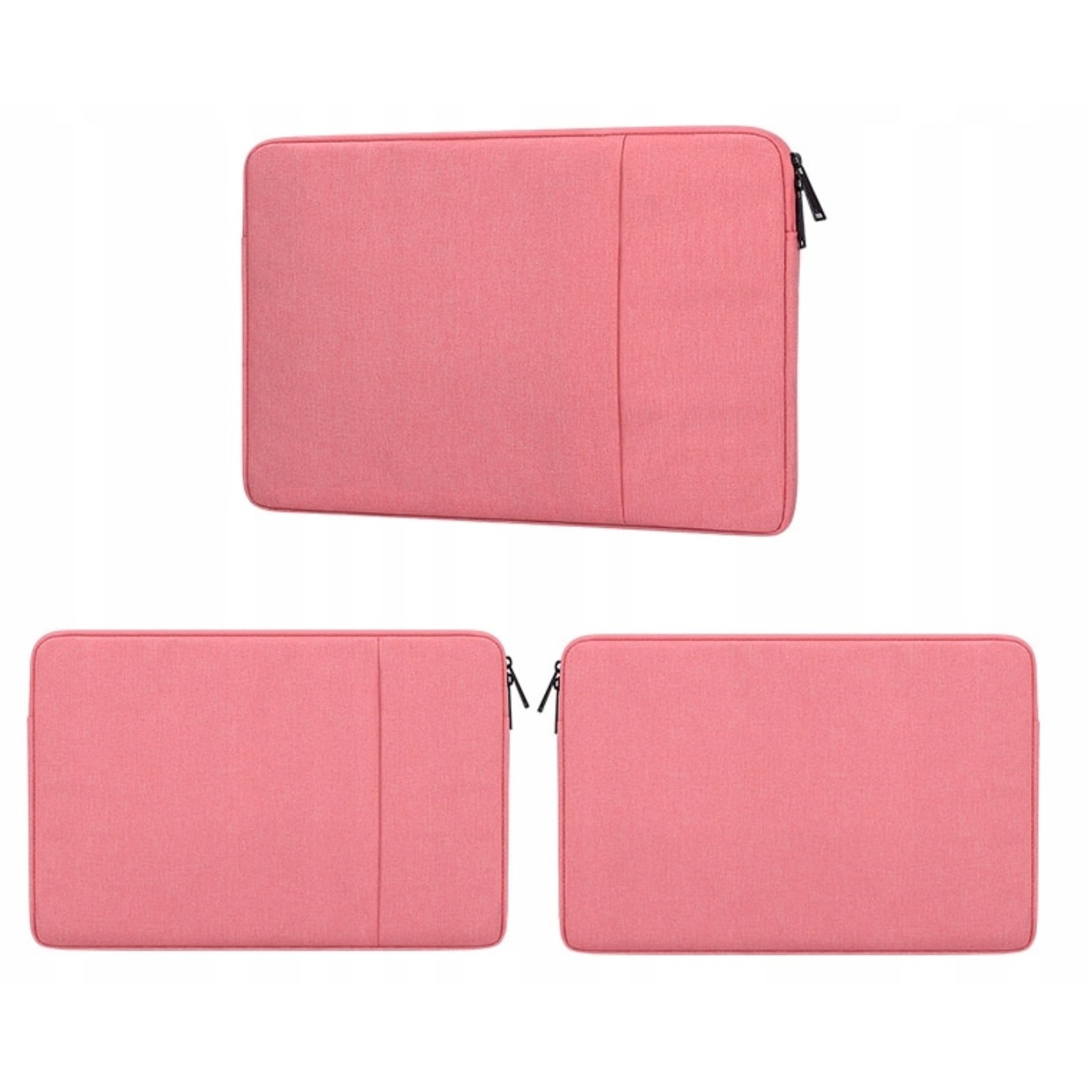 Husa laptop, Compatibil cu Macbook AIR PRO 13" M1 13.3 14.2, 33x24x3cm, Roz