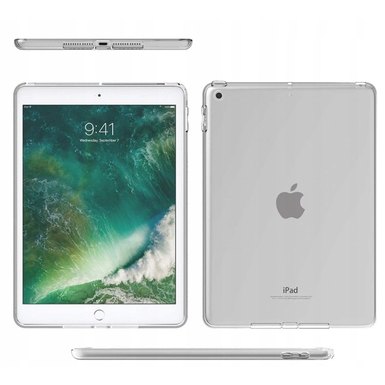 Husa Apple Ipad 9.7, Silicon, Transparent