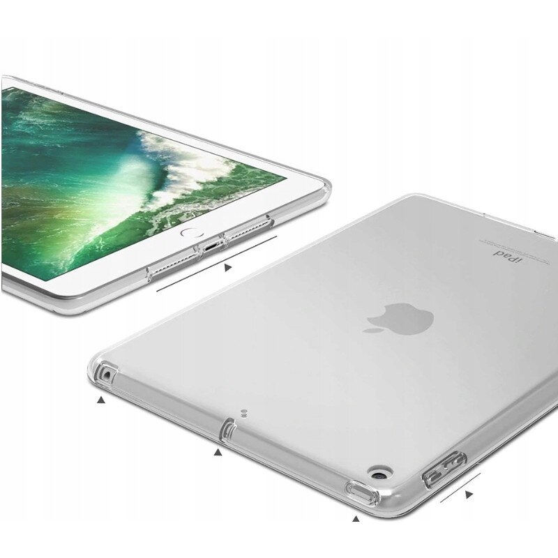 Husa Apple Ipad 9.7, Silicon, Transparent