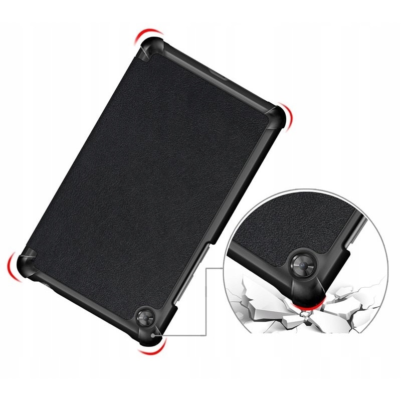 Husa Lenovo Tab M7, Piele ecologica, Albastru