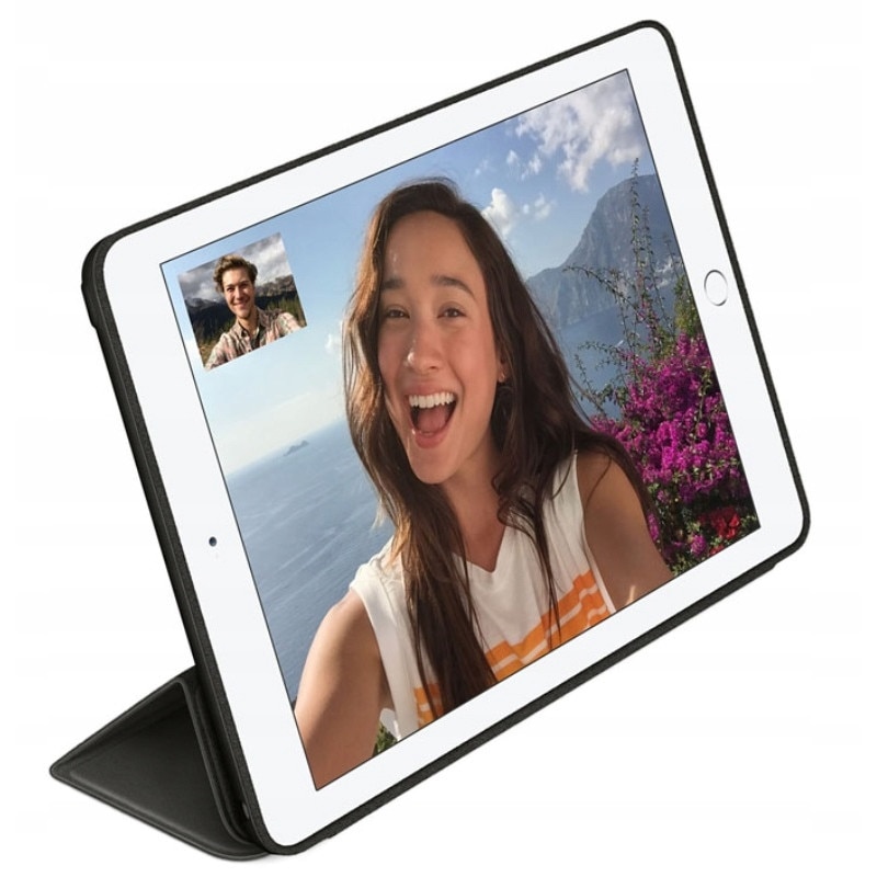 Husa Apple iPad Air 2, Piele ecologica, Negru