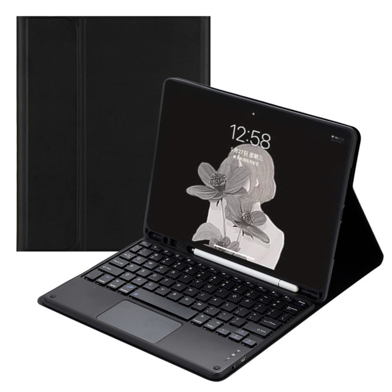 HUSA-TASTATURA 3 in 1 PENTRU SAMSUNG GALAXY TAB A8 10.5 X200