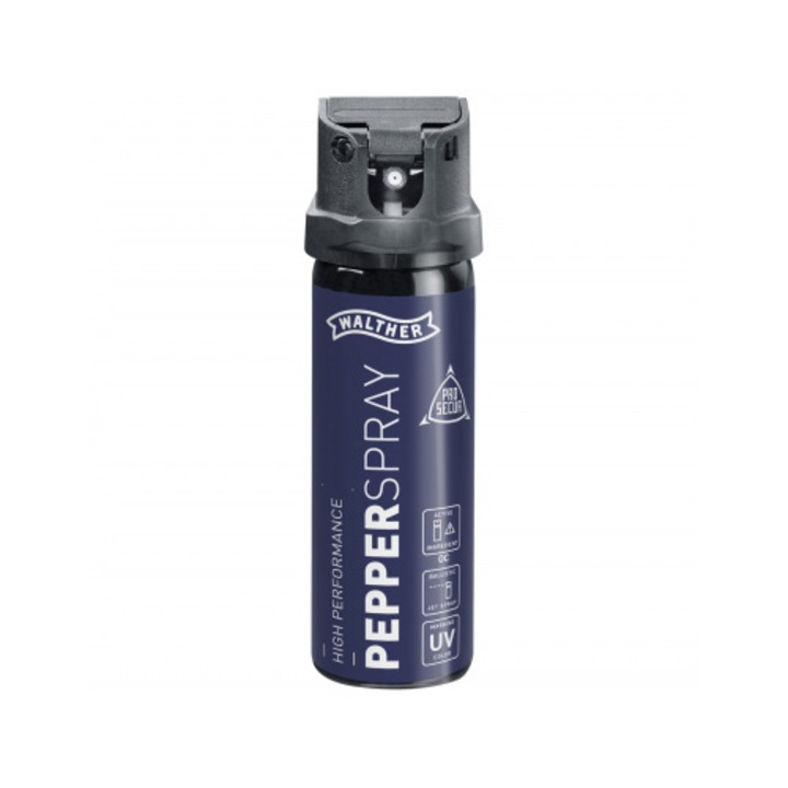Spray paralizant cu piper Walther HighPerformance 2.2016 Umarex, UV, 74ml, jet, 5m