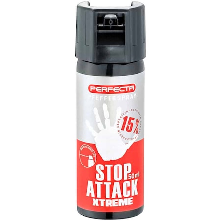 Spray paralizant cu piper Perfecta StopAttack XTREME 2.1907 Umarex, 50ml, dispersat, 5m, 15%