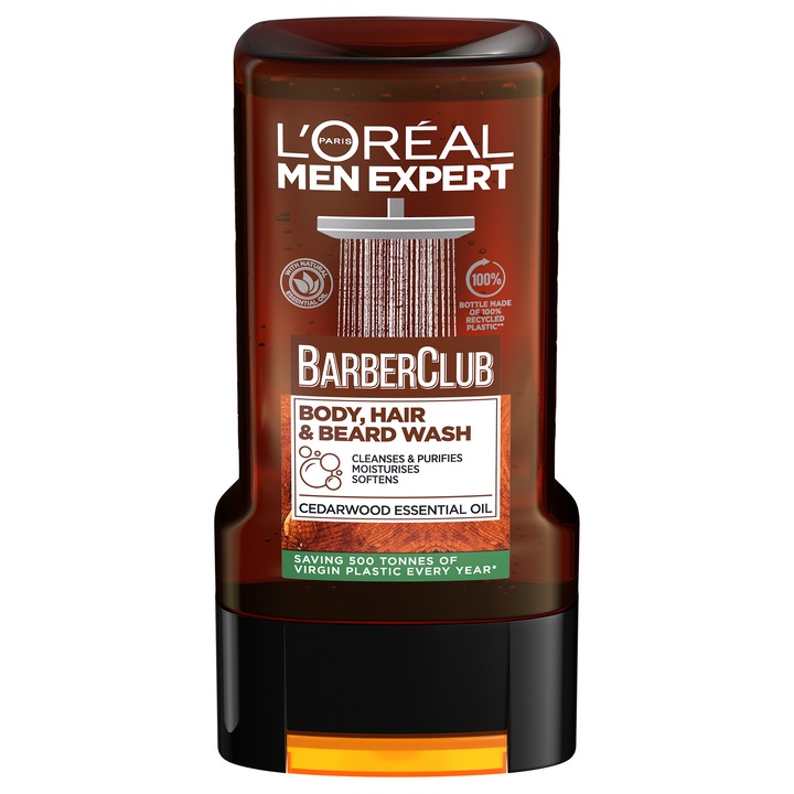 L'Oréal Paris Men Expert Barber Club tusfürdő, 300 ml