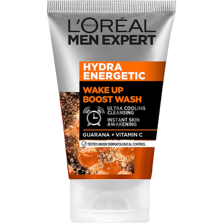 Gel de curatare cu efect racoritor L'Oreal Paris Men Expert Hydra Energetic pentru barbati, 100 ml