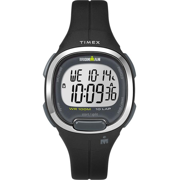 Дамски спортен часовник Timex, Ironman, Пластмаса/Гума, Сив