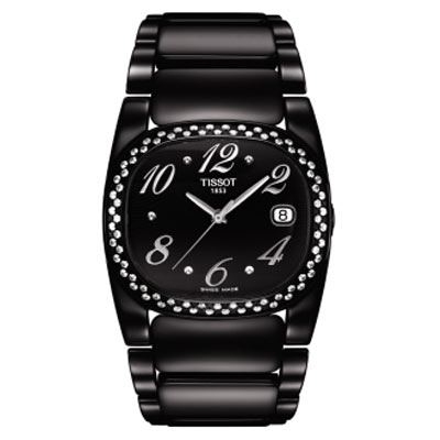 Ceas dama Tissot Inox Negru eMAG.ro