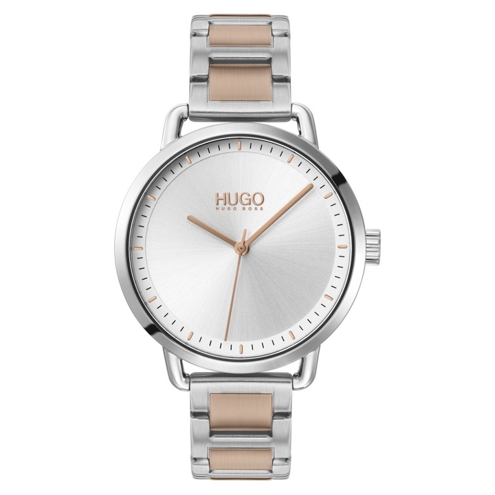 Дамски часовник Hugo Boss, Неръждаема стомана, Сребрист