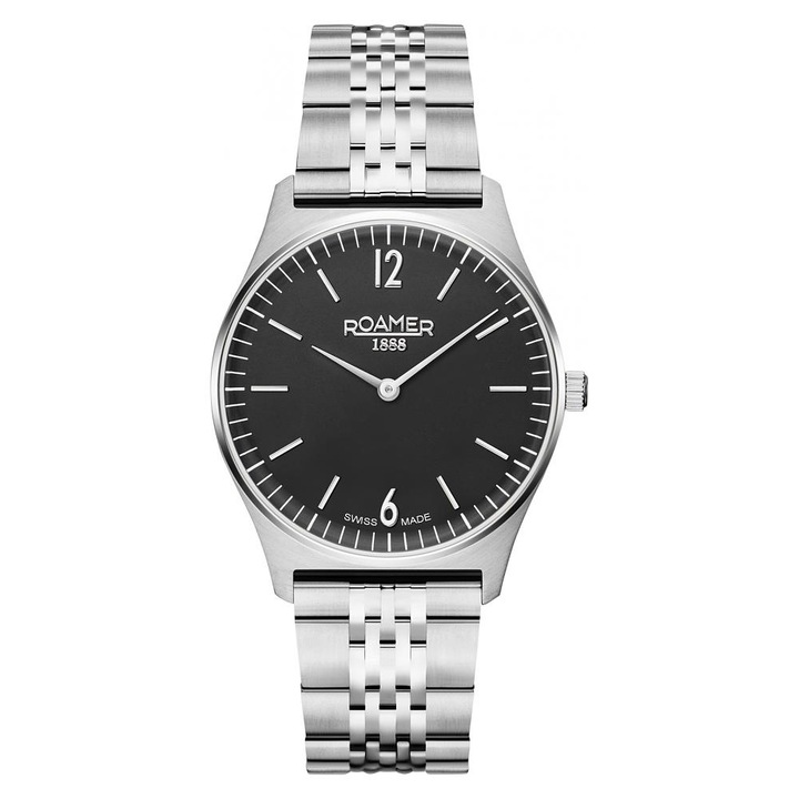 Ceas dama, Roamer, Inox, Argintiu