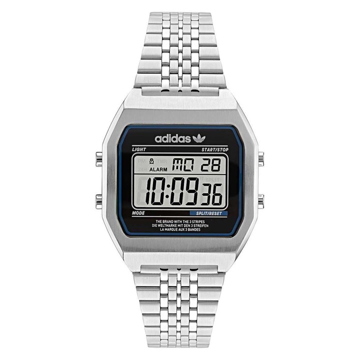 Дамски часовник Adidas Неръждаема стомана Черен/Сребрист