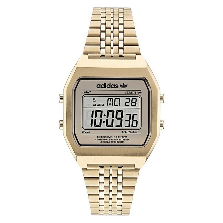 Дамски часовник Adidas Неръждаема стомана Злато