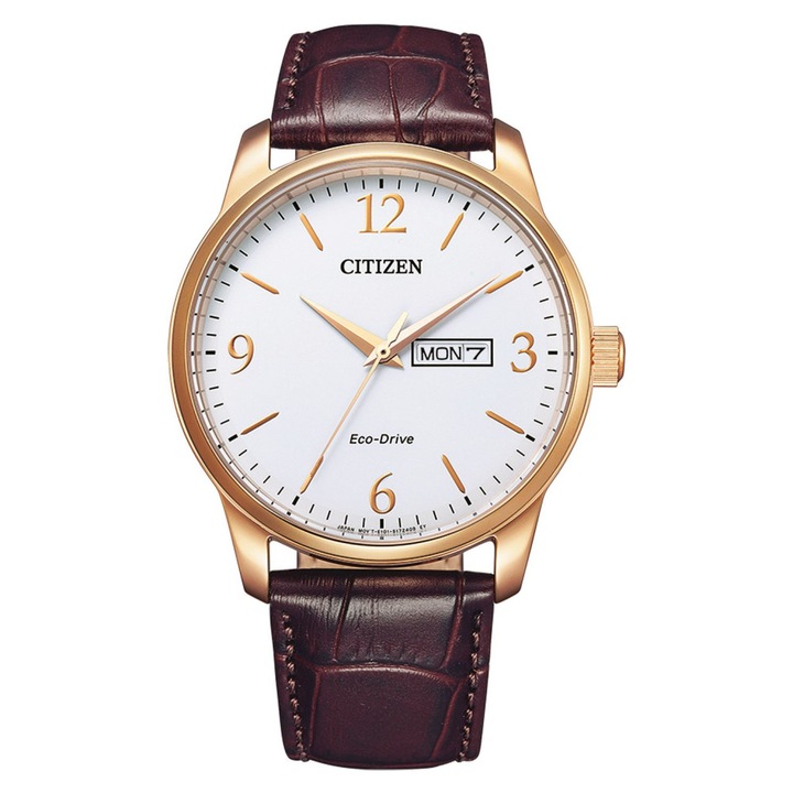 Ceas de dama, Citizen, Inox, Piele naturala, Multicolor