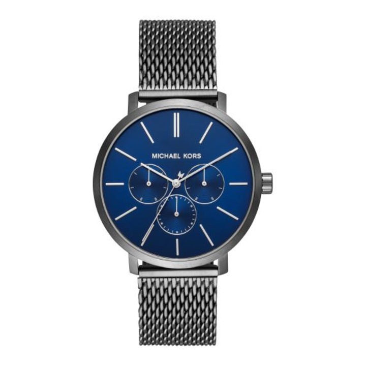 Ceas barbatesc, Michael Kors, Otel, Quartz, Albastru/Gri