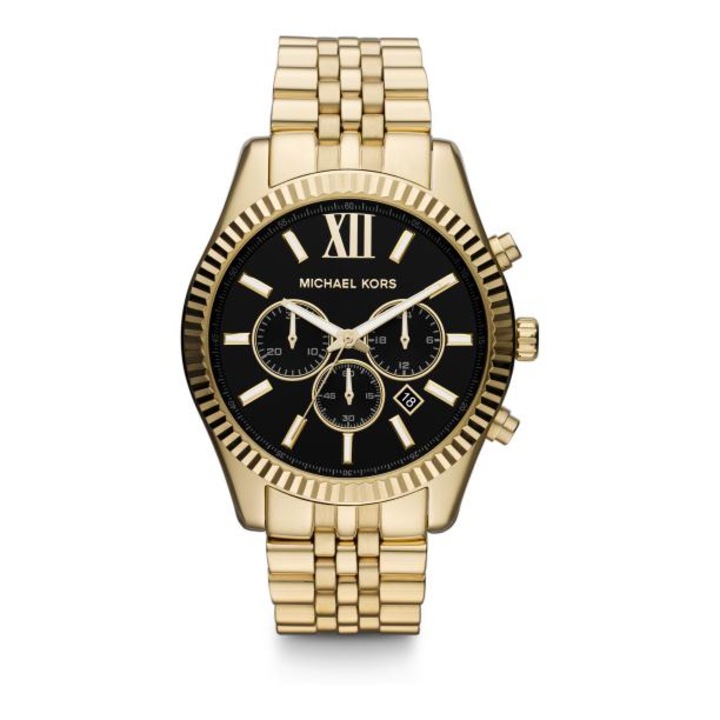 Ceas pentru barbati, Michael Kors, Otel, Auriu