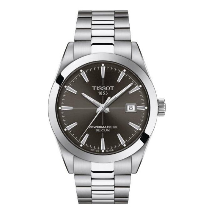 Мъжки часовник Tissot, Elegant, 40 mm, Стомана, Сребрист