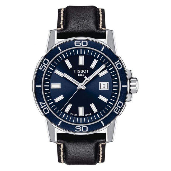 Мъжки часовник Tissot, Supersport T1256101604100, Аналогов