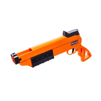 Pistol SURESHOT PETRON portocaliu/negru cu 3 sageti darts cu ventuza Pistol SURESHOT PETRON portocaliu/negru cu 3 sageti darts cu ventuza