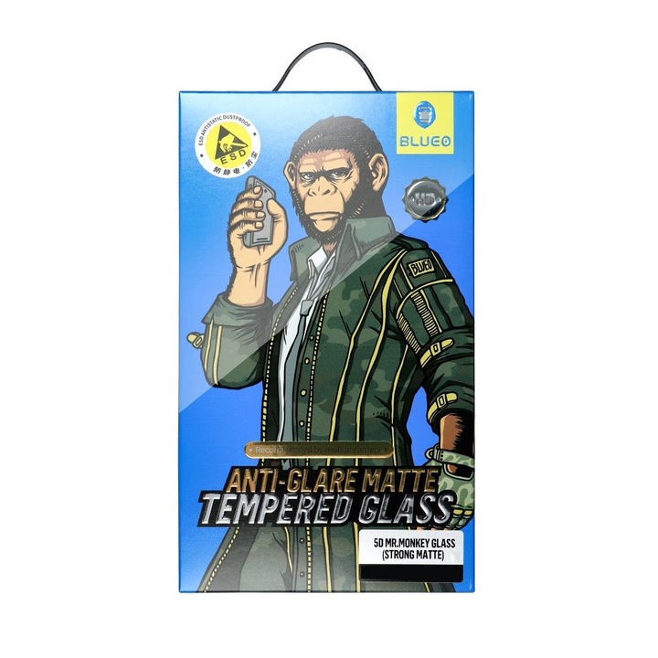 Adatvédelmi képernyővédő fólia Apple iPhone 15 Pro készülékhez, Secure Glass, Full Glue, Elite Armor, U294, 5D