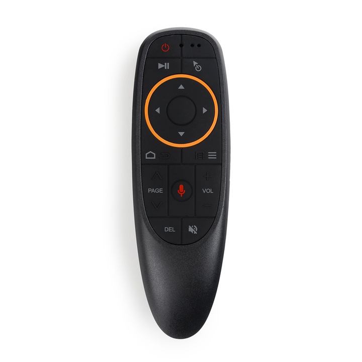 Mini telecomanda, Air Mouse, G10S, Negru