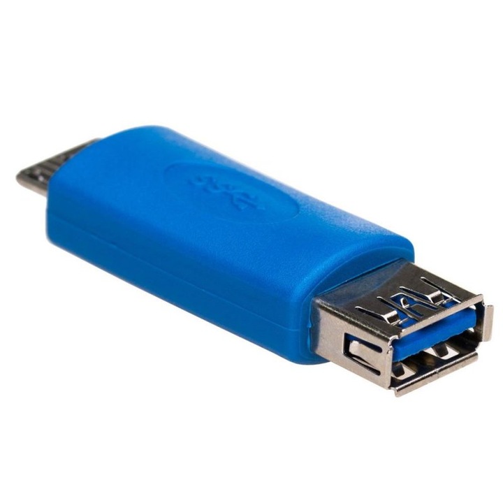 Adaptor, Akyga, AK-AD-25 USB A 3.0 (f) / micro USB B 3.0 (m) OTG