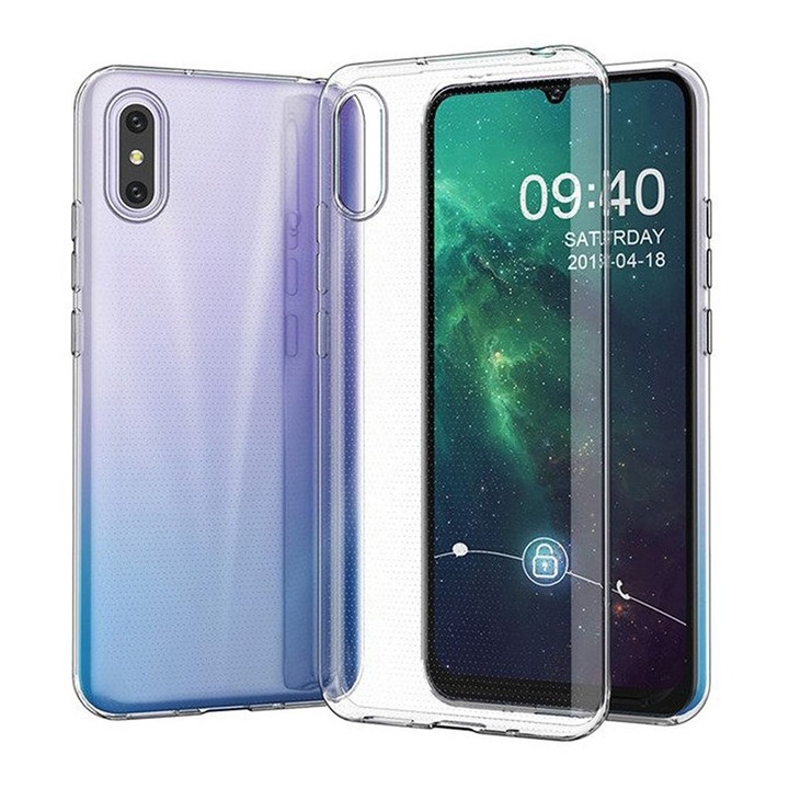 Ултра тънък 0,3 мм заден капак за XIAOMI Redmi 9A / 9AT Прозрачен