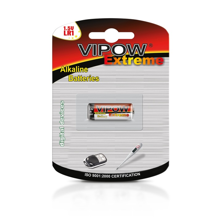 Baterie VIPOW Extreme, Inny, alcalina, LR1