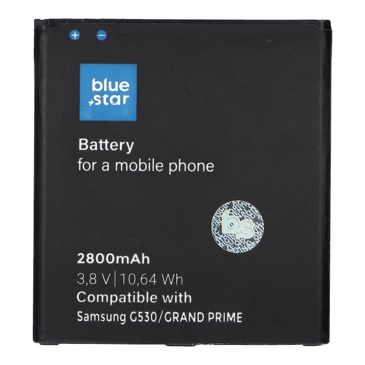 Baterie pentru Samsung Galaxy Grand Prime (G530)/J3 2016/J5, Blue Star, 2800mAh, Negru